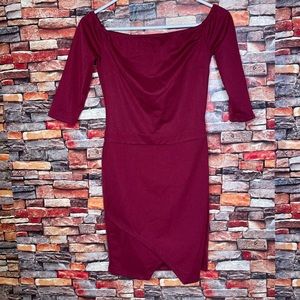 Red women’s dress